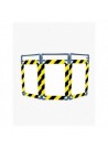 Barrière PVC - 3 vantaux - Logo