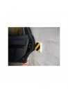 Protection de portière droite rigide mousse - noir/jaune x 2