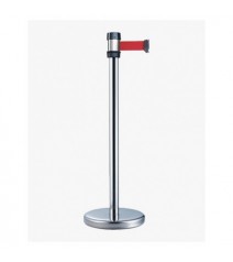Poteau à sangle - intérieur - Base Classique - Longueur de la sangle 2m - Largeur de la sangle 5cm