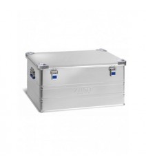 Caisse aluminium avec coins en PP capacité 157L - Superposable