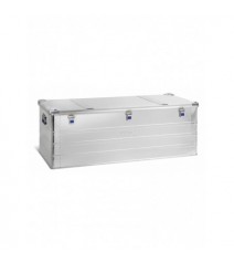 Caisse aluminium avec coins en PP capacité 400L - Superposable