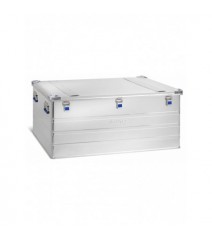 Caisse aluminium avec coins en PP capacité 425L - Superposable