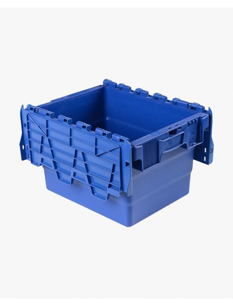 Lot de 5 bacs navette - bleu - 22 litres