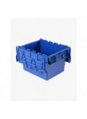 Lot de 5 bacs navette - bleu - 22 litres