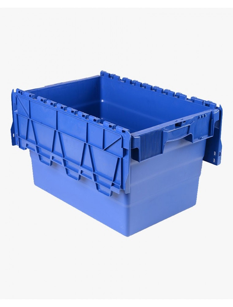 Lot de 5 bacs navette  - bleu - 64 litres