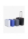 Valise polypropylène double paroi renforcée + poignée "soft touch" - 280 x 195 x 100 mm