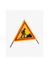 Tripode pliable pour signalisation temporaire de chantier