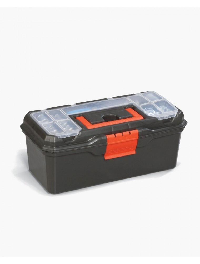 Boite à outils 16" + plateau + organiser