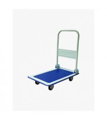 Chariot de transport pliant - couleur bleue