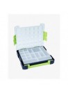 Mallette polypro couvercle polycarbonate avec 10 godets amovibles assortis avec couvercles